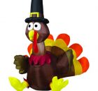 H-004 3.5′ Lighted Happy Turkey Inflatable