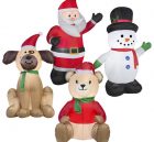 H-015 4.5′ Holiday Character – Assorted Styles