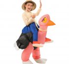 C-314583 Child Inflatable Illusion Ostrich Ride On Costume