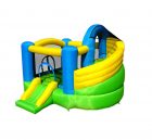 IB-CURVEDDBL Double Slide Inflatable Bounce House
