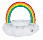 T-1319 Giant Inflatable BigMouth Rainbow Pool Float