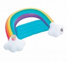 T-1178 Inflatable BigMouth Rainbow Sling Seat Pool Float
