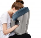 IP-007 head neck rest Inflatable Travel Pillow Sleep Aid for Long Flights office chair nap sleep watching TV inside hug